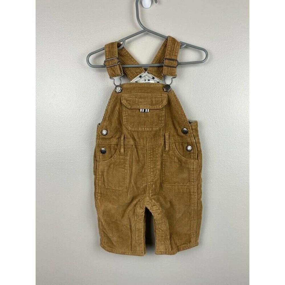 Baby Boden Toddler Boys Corduroy Overalls 3-6 Mon